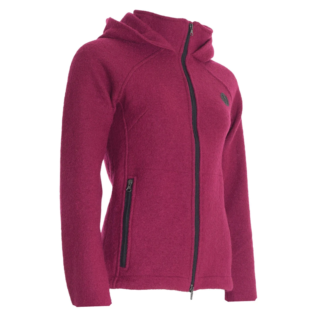 Hedlund Kaisa Walkjacke cherry seitlich Hedlund Kaisa Walkjacke cherry seitlich