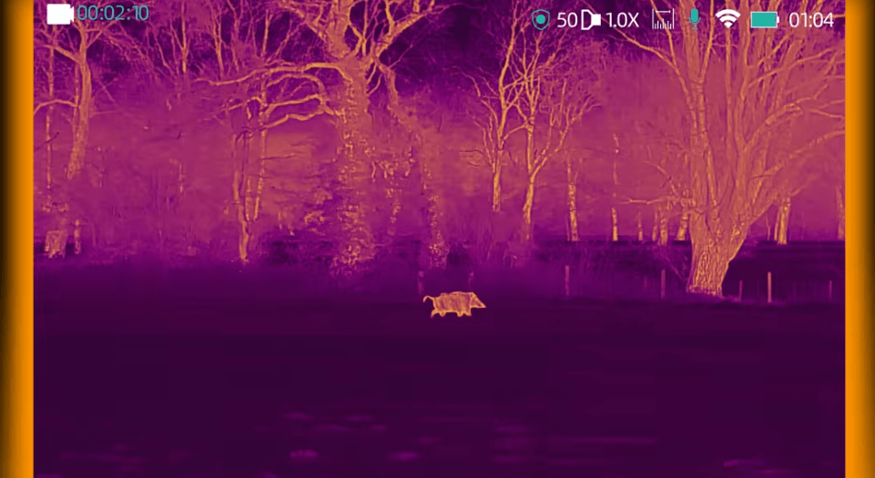 ThermTec Wild 650DL Revieraufnahme Rot