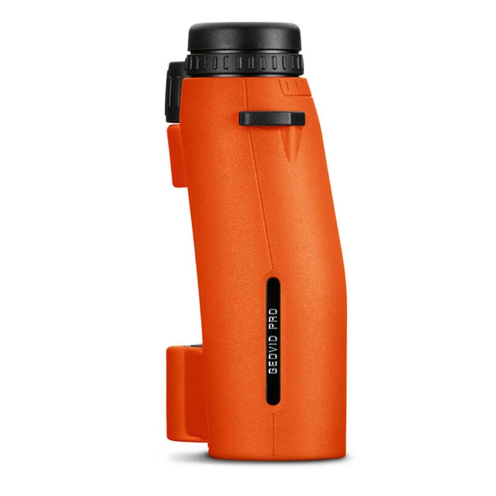Leica Geovid Pro 10x42 Edition Orange seitlich Leica Geovid Pro 10x42 Edition Orange seitlich