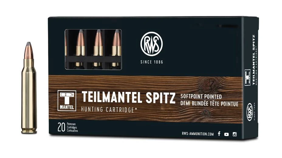 RWS .223 Rem. Teilmantel Spitz 3,6g/55grs. - 20 Stk.