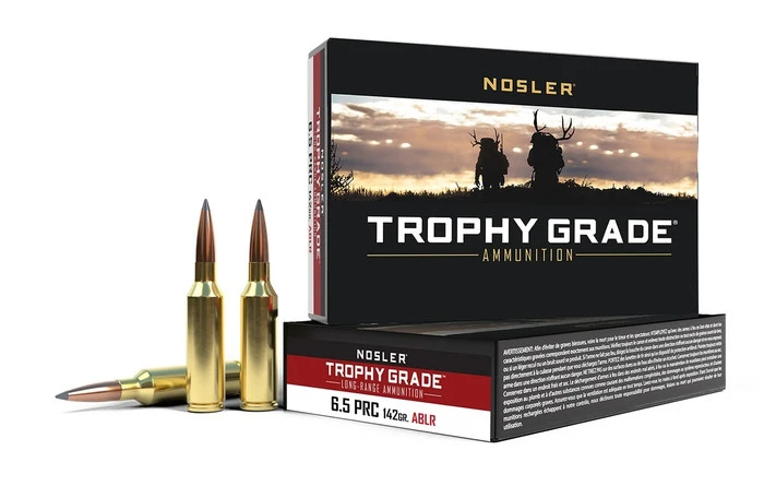 Nosler 6,5 PRC Trophy Grade LR 9,20g/142grs. - 20 Stk.