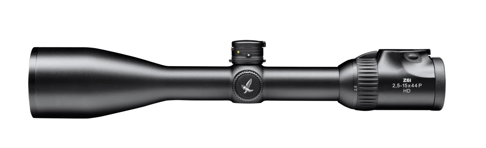 Swarovski Z6i 2,5-15x44 P BT L 4A-I Seitenansicht Swarovski Z6i 2,5-15x44 P BT L 4A-I Seitenansicht