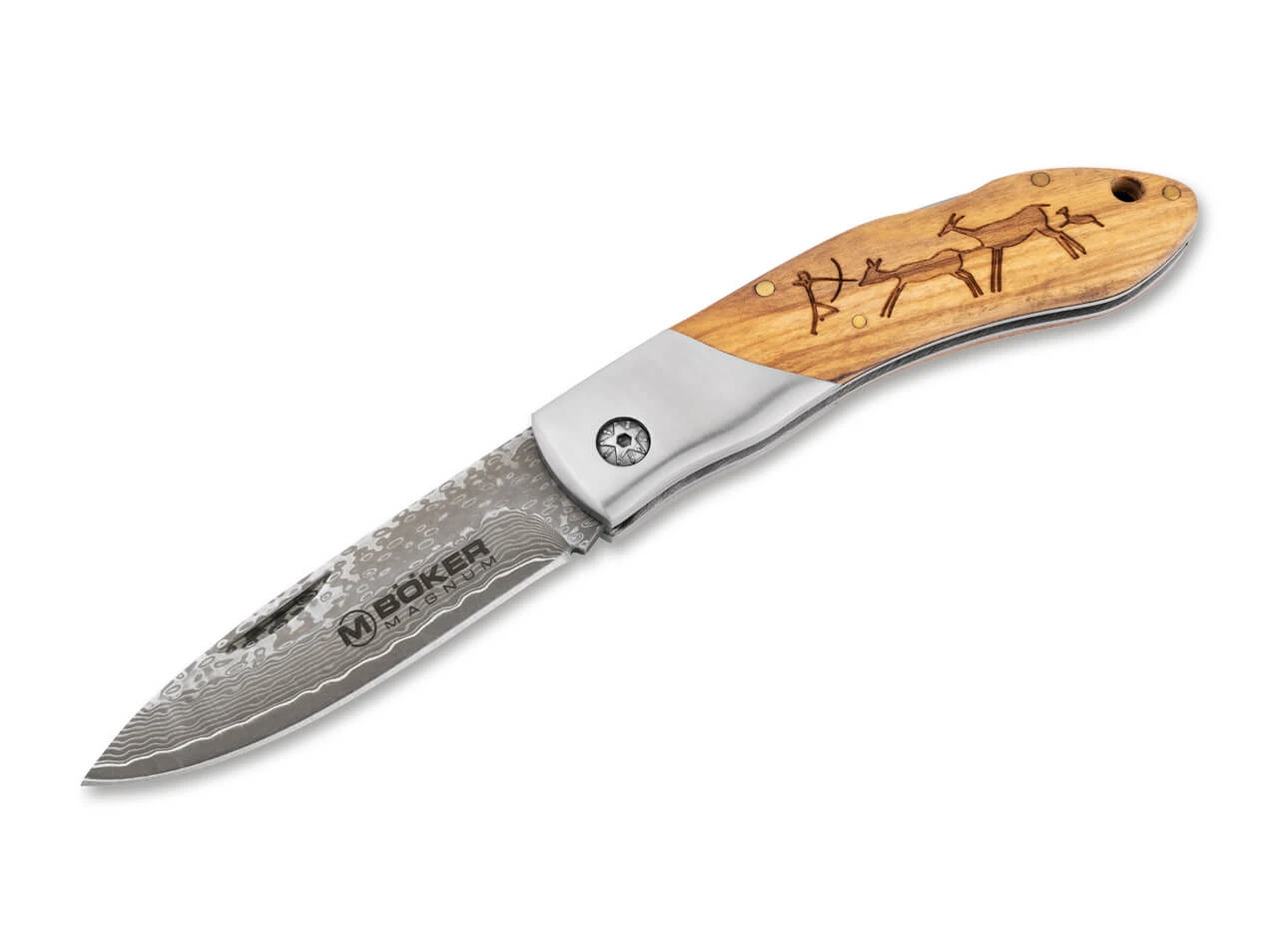 Böker Magnum Caveman Damast