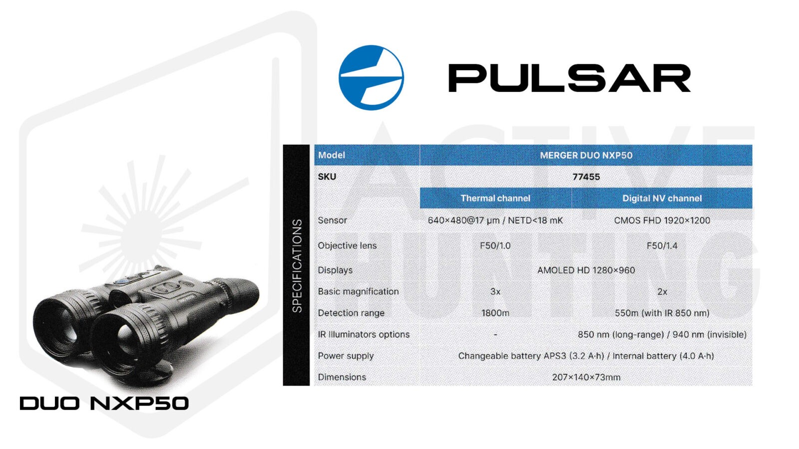 Pulsar Merger DUO NXP 50