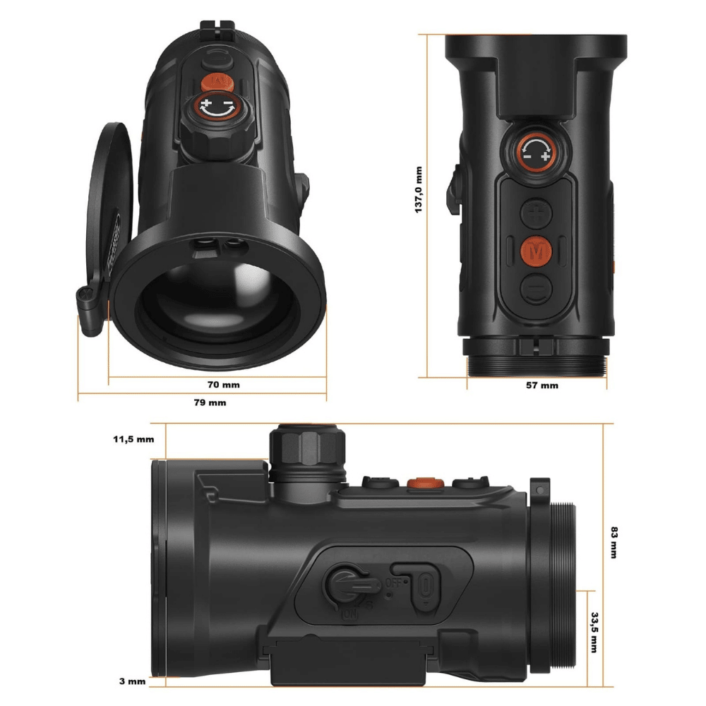 ThermTec Hunt 635L Pro Abmessungen