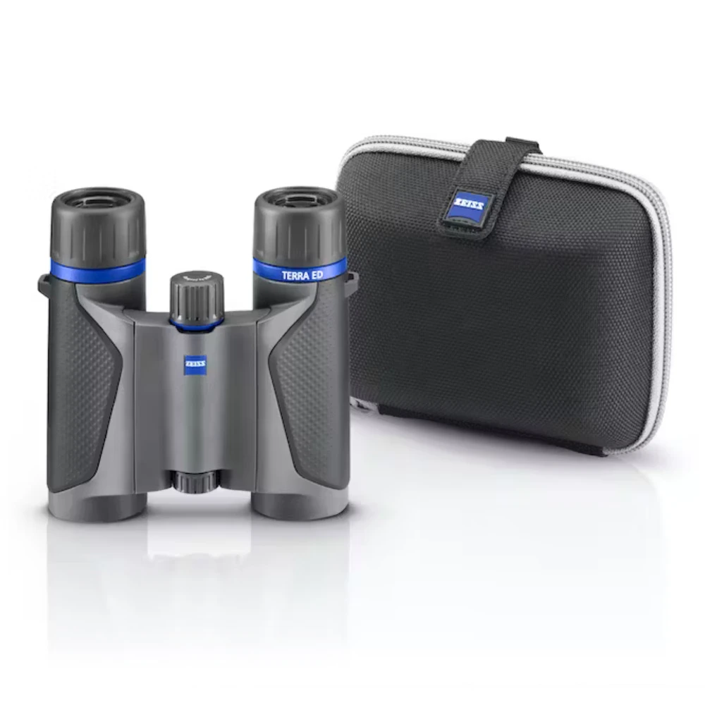 ZEISS Terra ED Pocket 10x25 grau Tasche