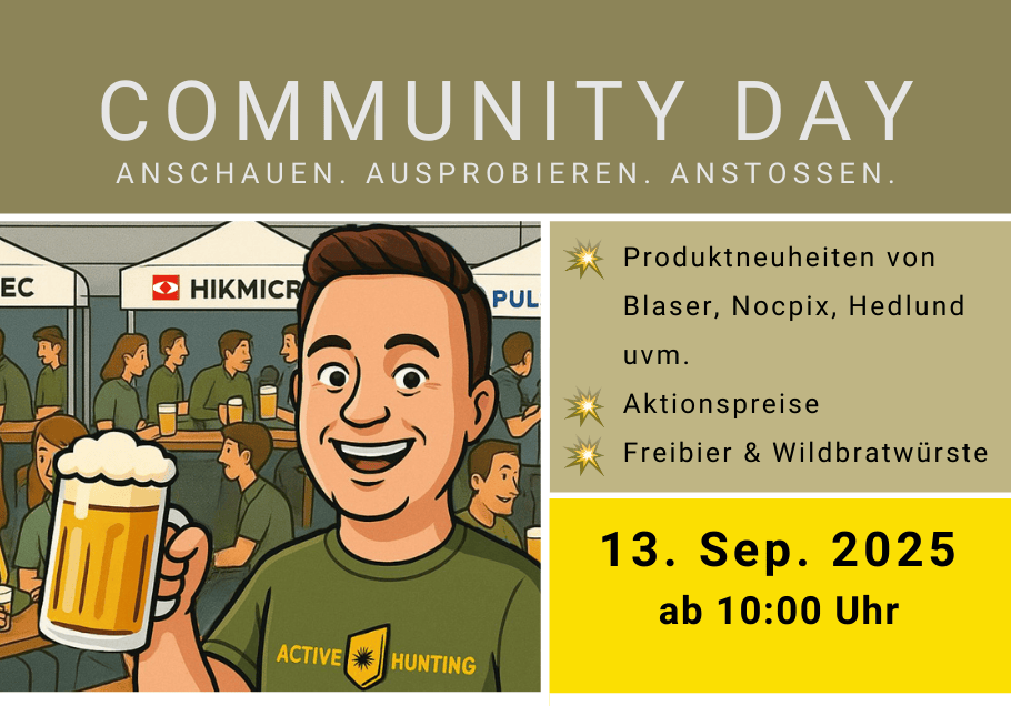 Community Day bei Active Hunting
