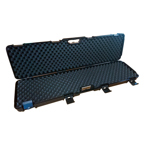 Fritzmann Gewehrkoffer mit Rollen offen