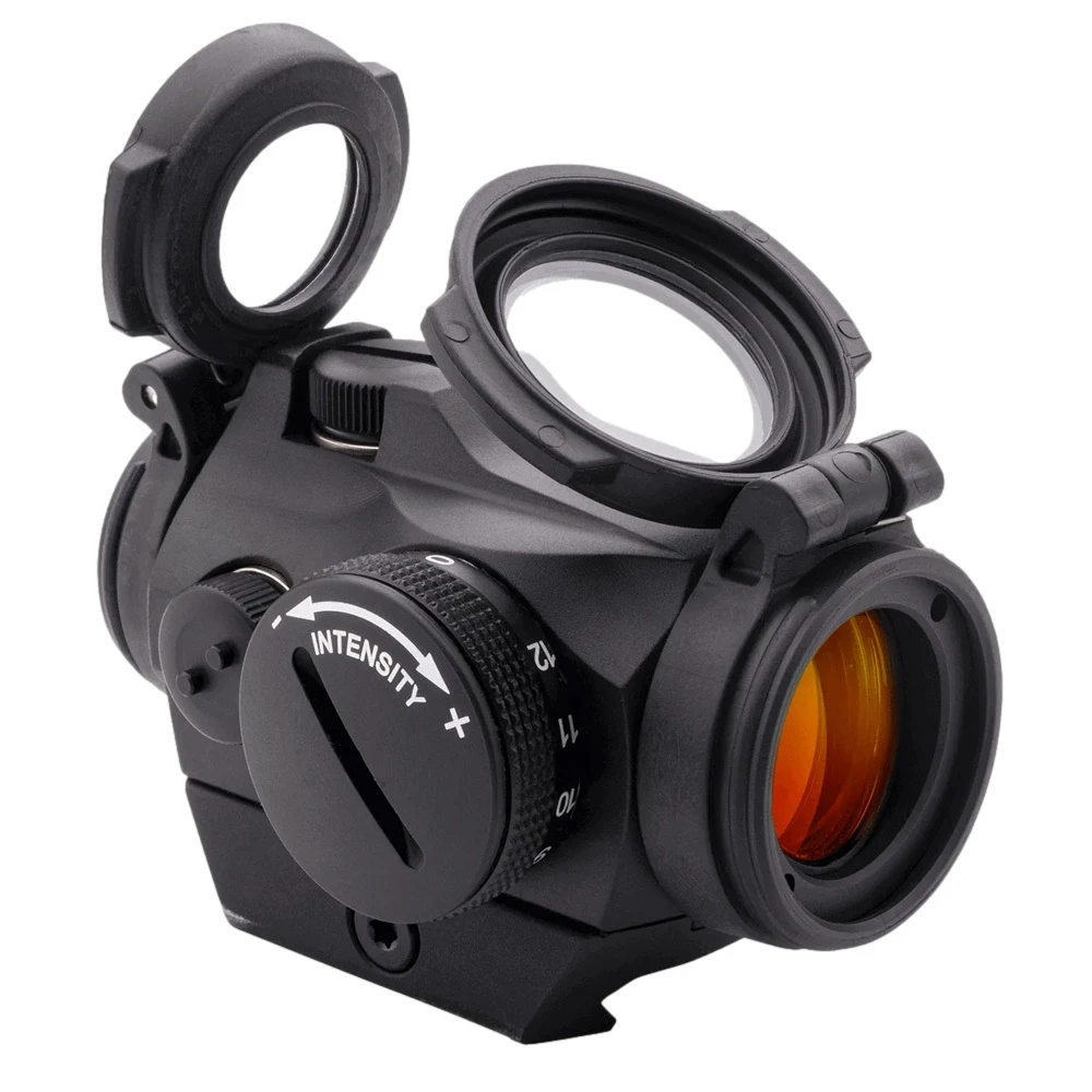 Aimpoint Micro H2 2 MOA - Rotpunktvisier Picatinny seitlich hinten
