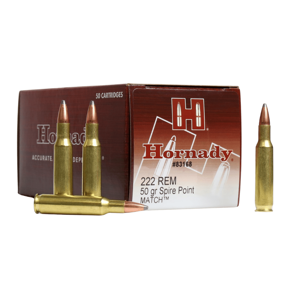 Hornady .222 Rem. Teilmantel Match 3,2g/50grs. - 50 Stk.