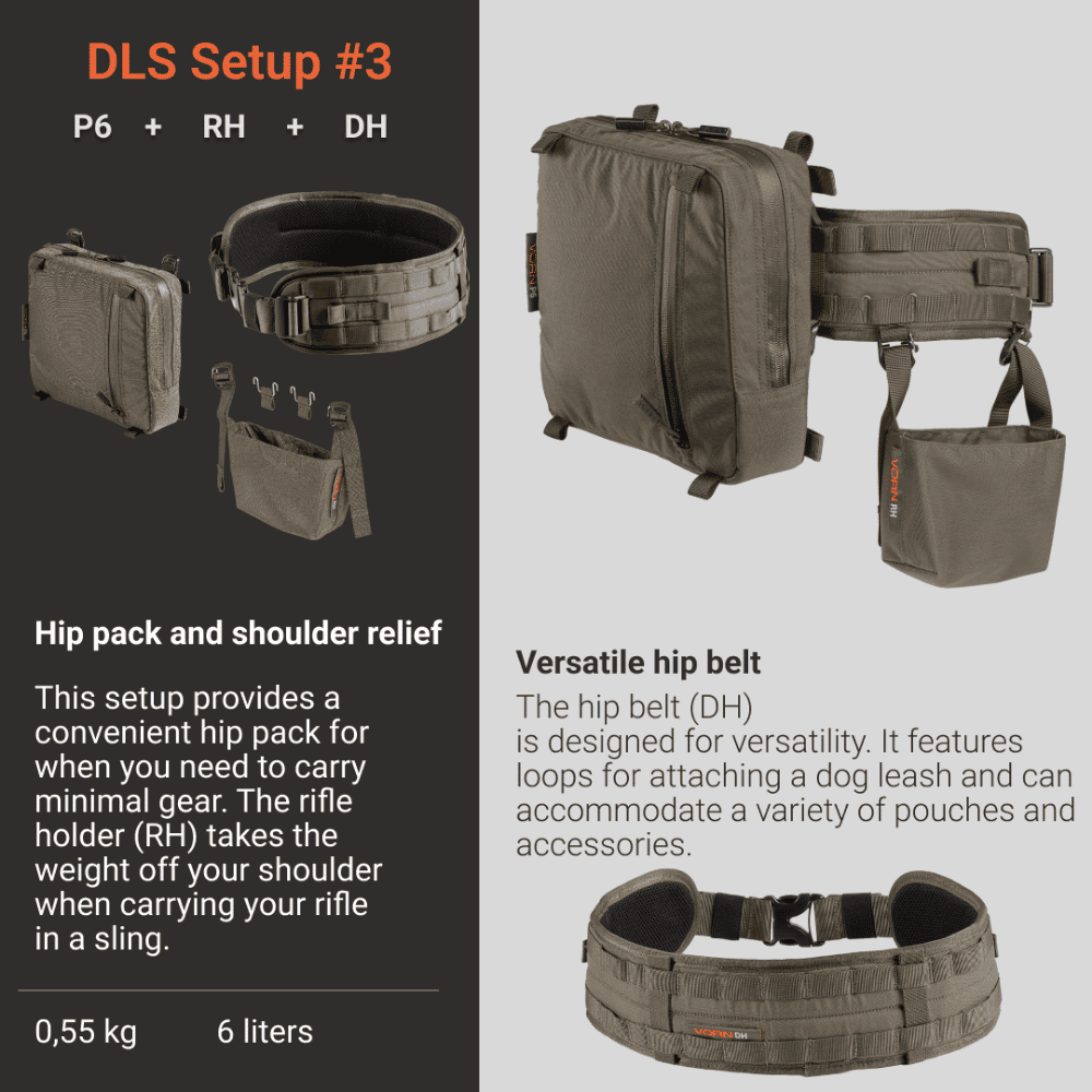 Vorn RH Waffenhalter Setup #3