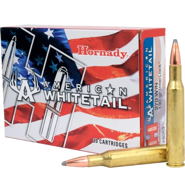 Hornady .270 Win. Interlock SP 8,4g/130grs. - 20 Stk.