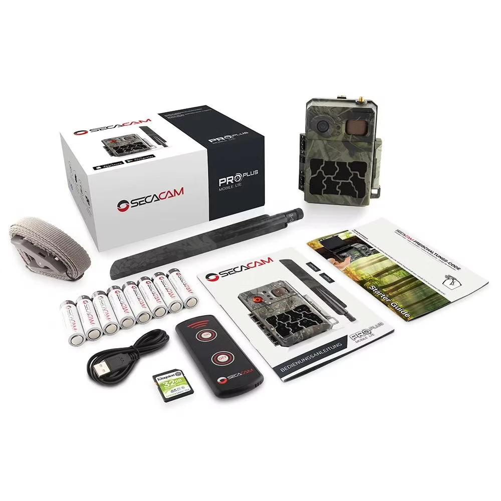 Secacam Pro Plus mobile LTE Lieferumfang Secacam Pro Plus mobile LTE Lieferumfang