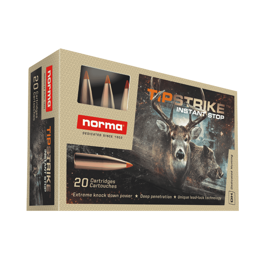 Norma 6,5 Creedmoor Tipstrike 9,1g/140grs.