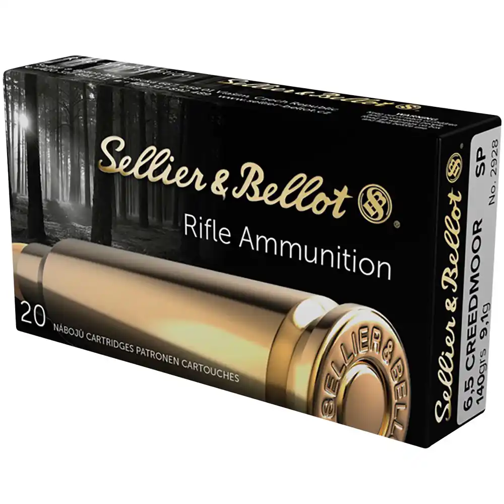 Sellier & Bellot 6,5 Creedmoor Teilmantel SP 9,1g/140grs.
