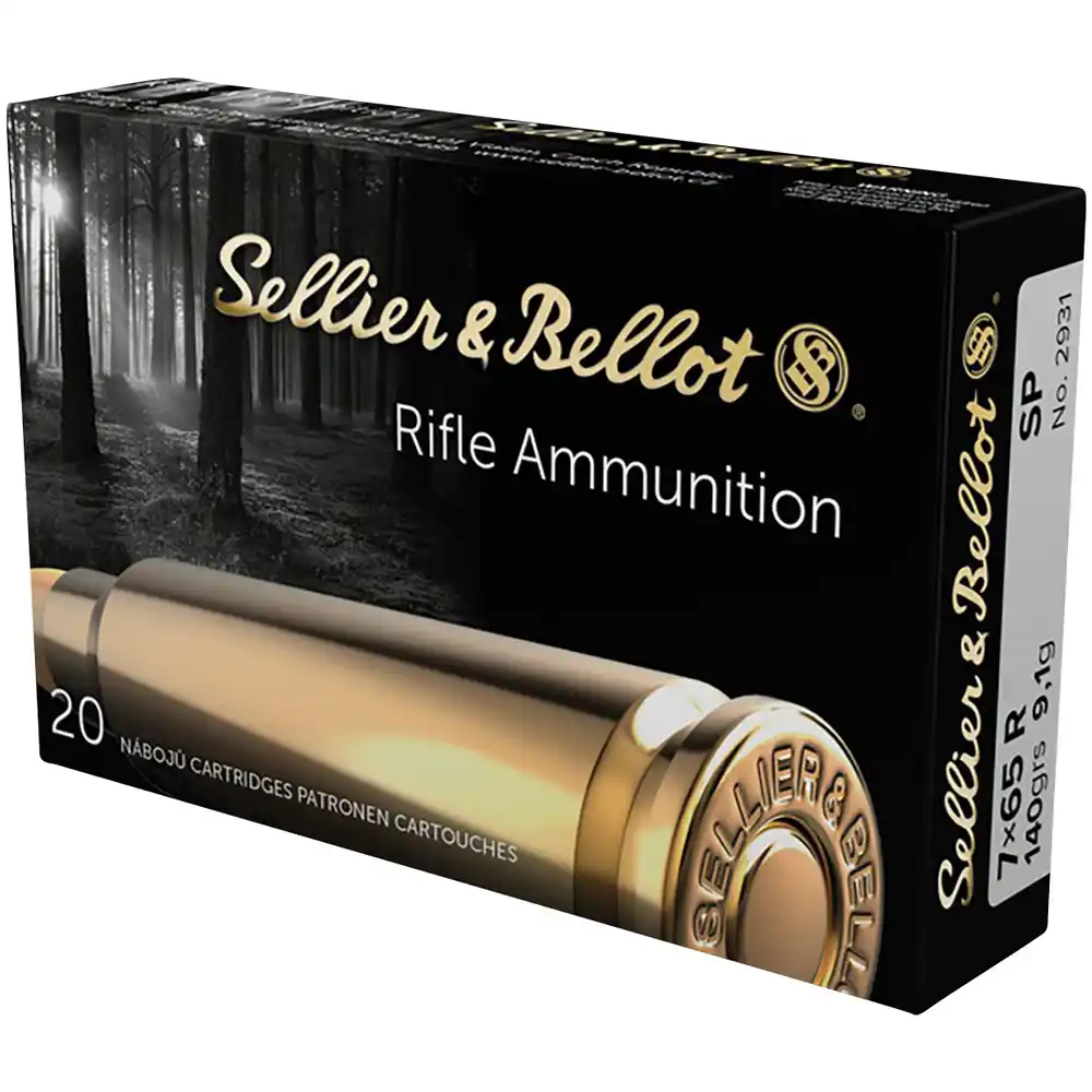 Sellier & Bellot 7x65 R Teilmantel SP 9,1g/140grs. - 20 Stk.