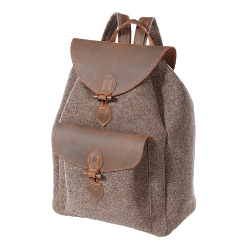 Fritzmann Wanderrucksack aus Wollfilz