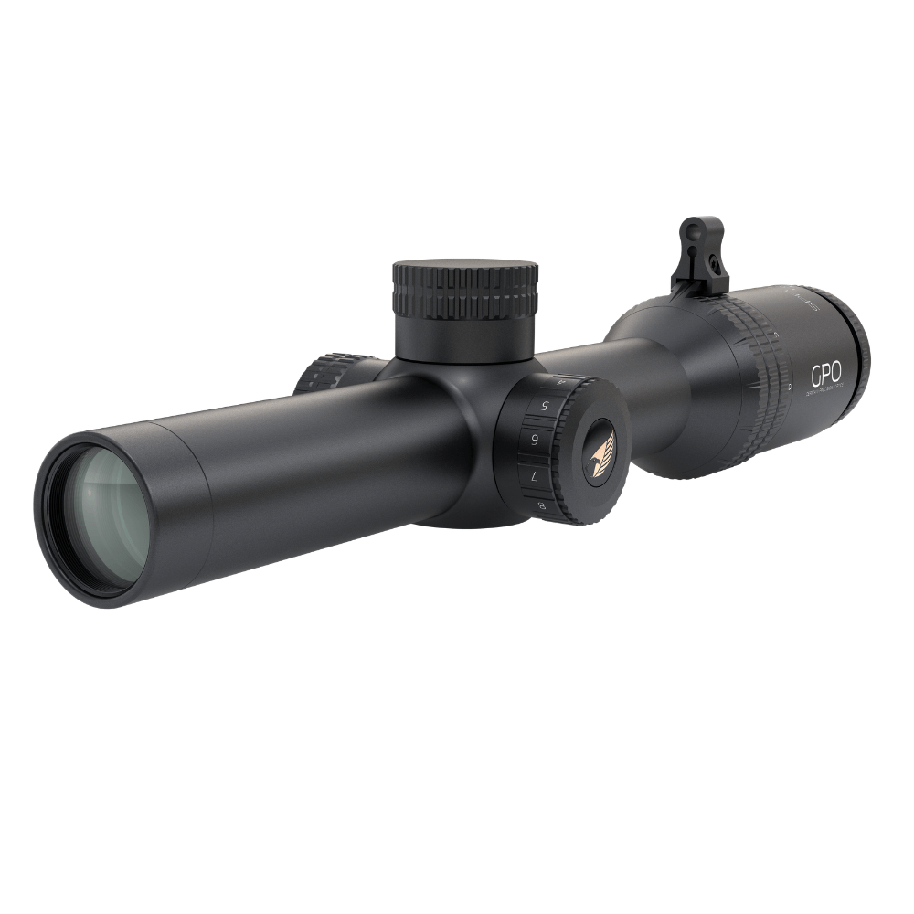 GPO Spectra 6x 1-6x24i ohne Schiene seitlich vorne