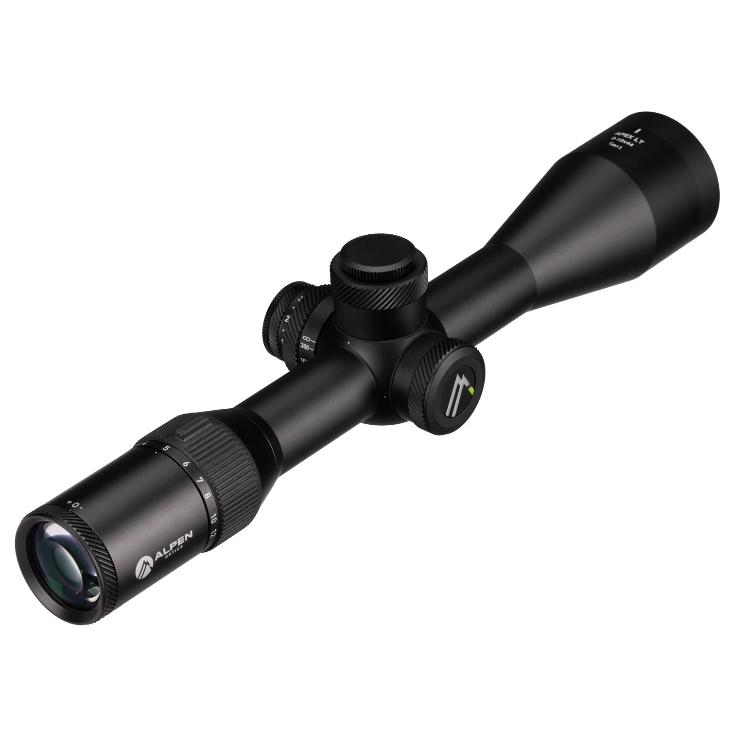 Alpen Optics Apex LT 2-12x44 A4 Gen 2 seitlich hinten