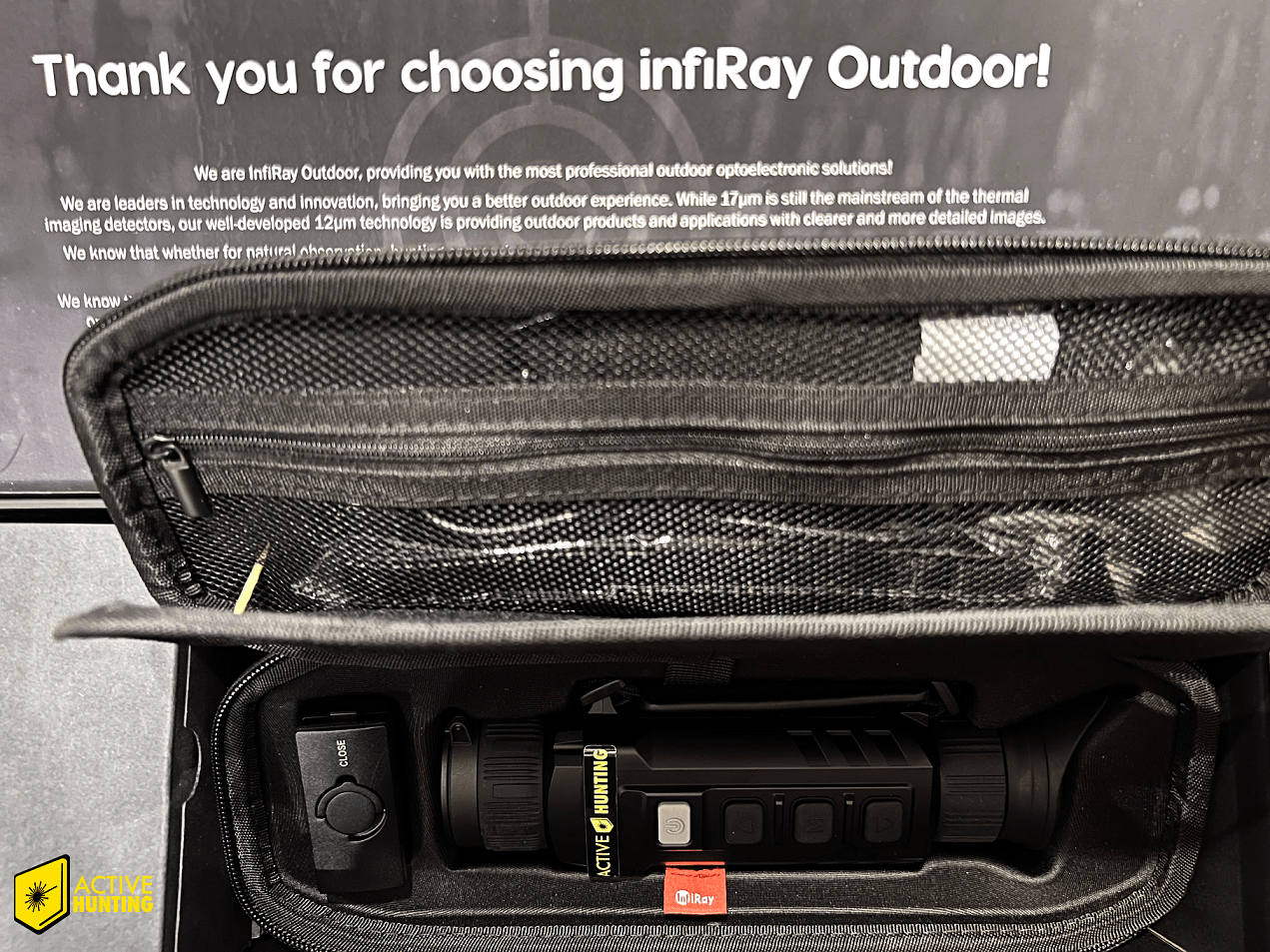 Infiray Zoom in Verpackung