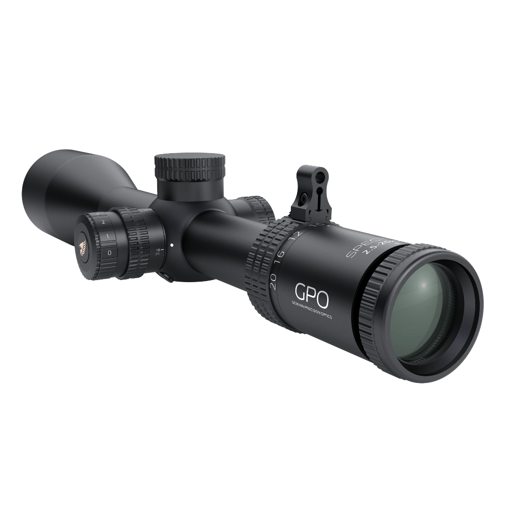 GPO Spectra 8x 2,5-20x50i G4i Fiber seitlich hinten