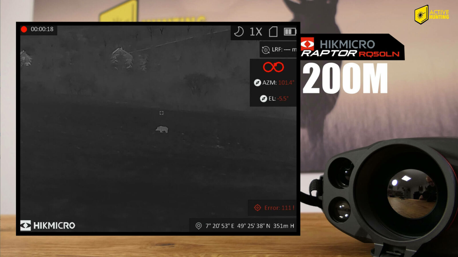 HikMicro Raptor RQ50LN