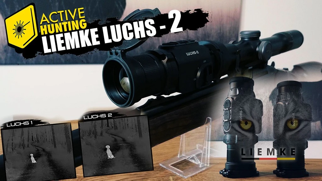 Liemke LUCHS-2 Wärmebild Vorsatzoptik im Test und Vergleich zum Liemke LUCHS-1 - Jetzt bei Active Hunting