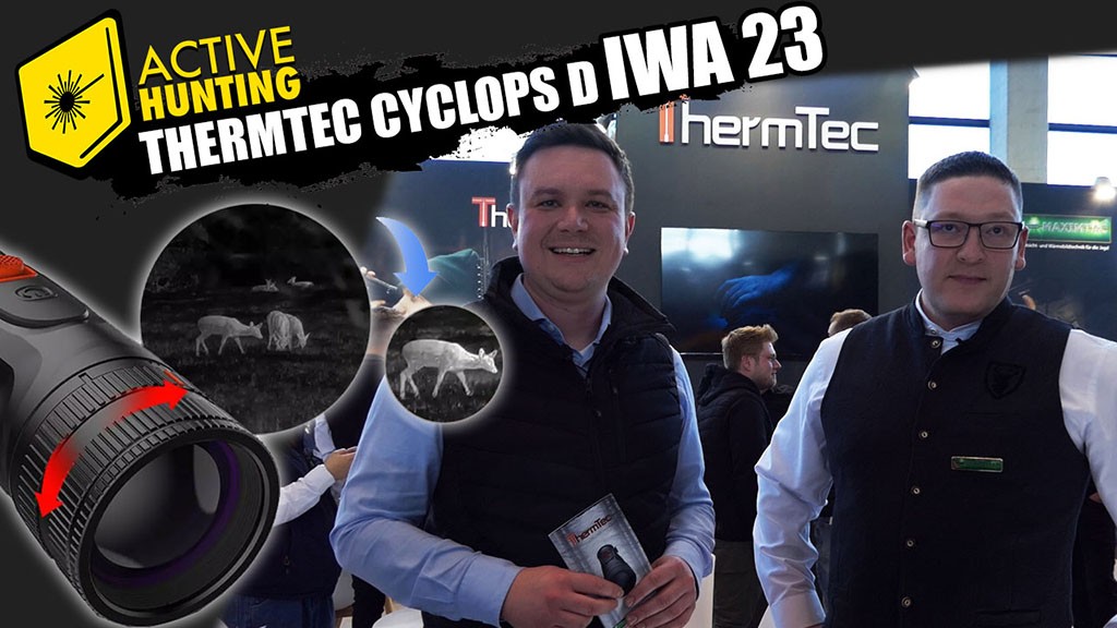 IWA 2023 - Thermtec Cyclops D Wärmebildgeräte mit optischem Zoom