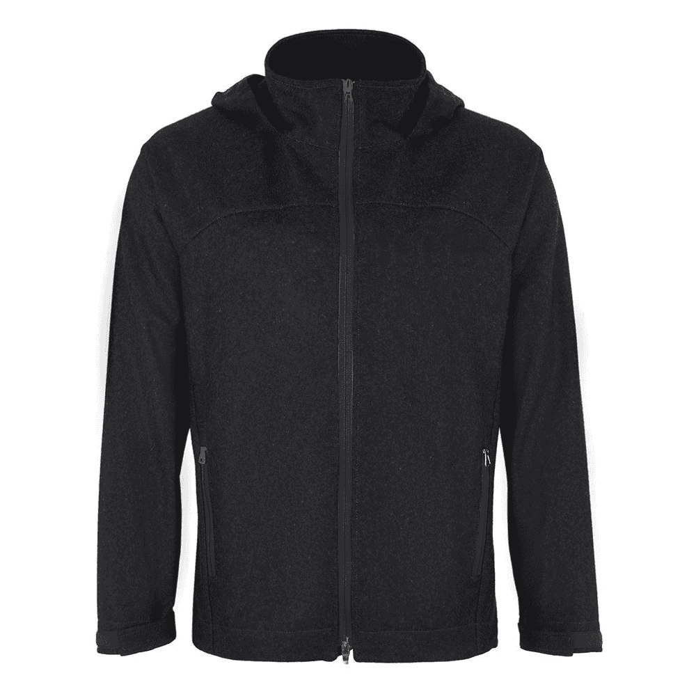 Hedlund Vik Ultralight Black Merino Windbreaker