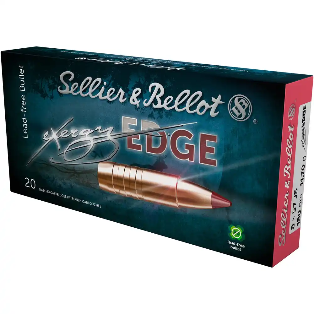 Sellier & Bellot 8x57 IS eXergy EDGE 14,3g/220grs. - 20 Stk.