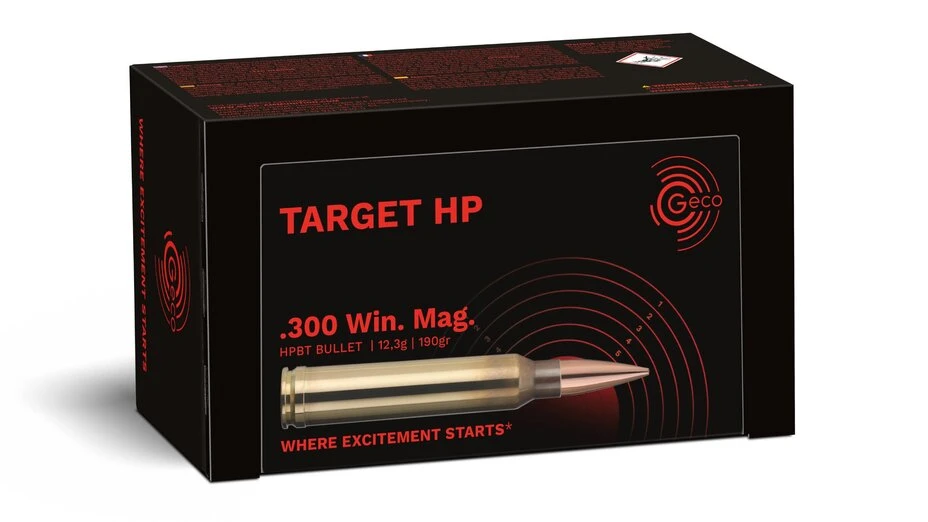 Geco .300 Win. Mag. Target HP 12,3g/190grs. - 50 Stk.