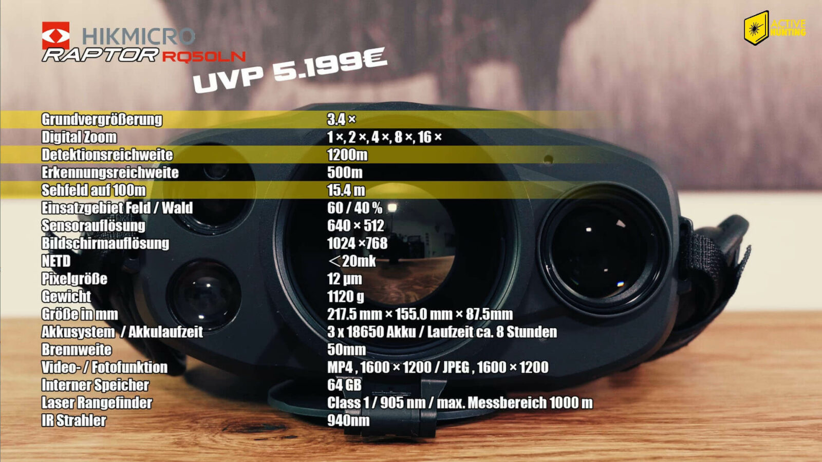 HikMicro Raptor RQ50LN