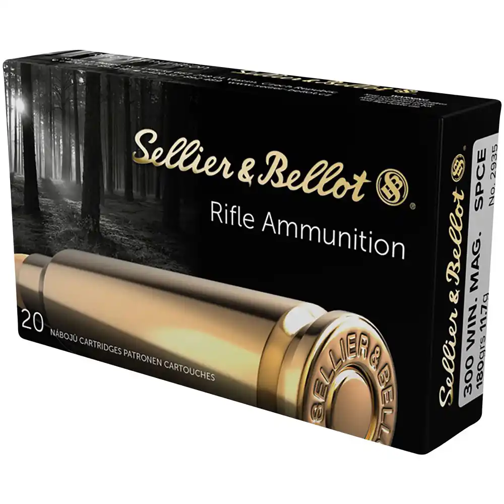 Sellier & Bellot .300 Win. Mag. Teilmantel SPCE 11,7g/180grs. - 20 Stk.