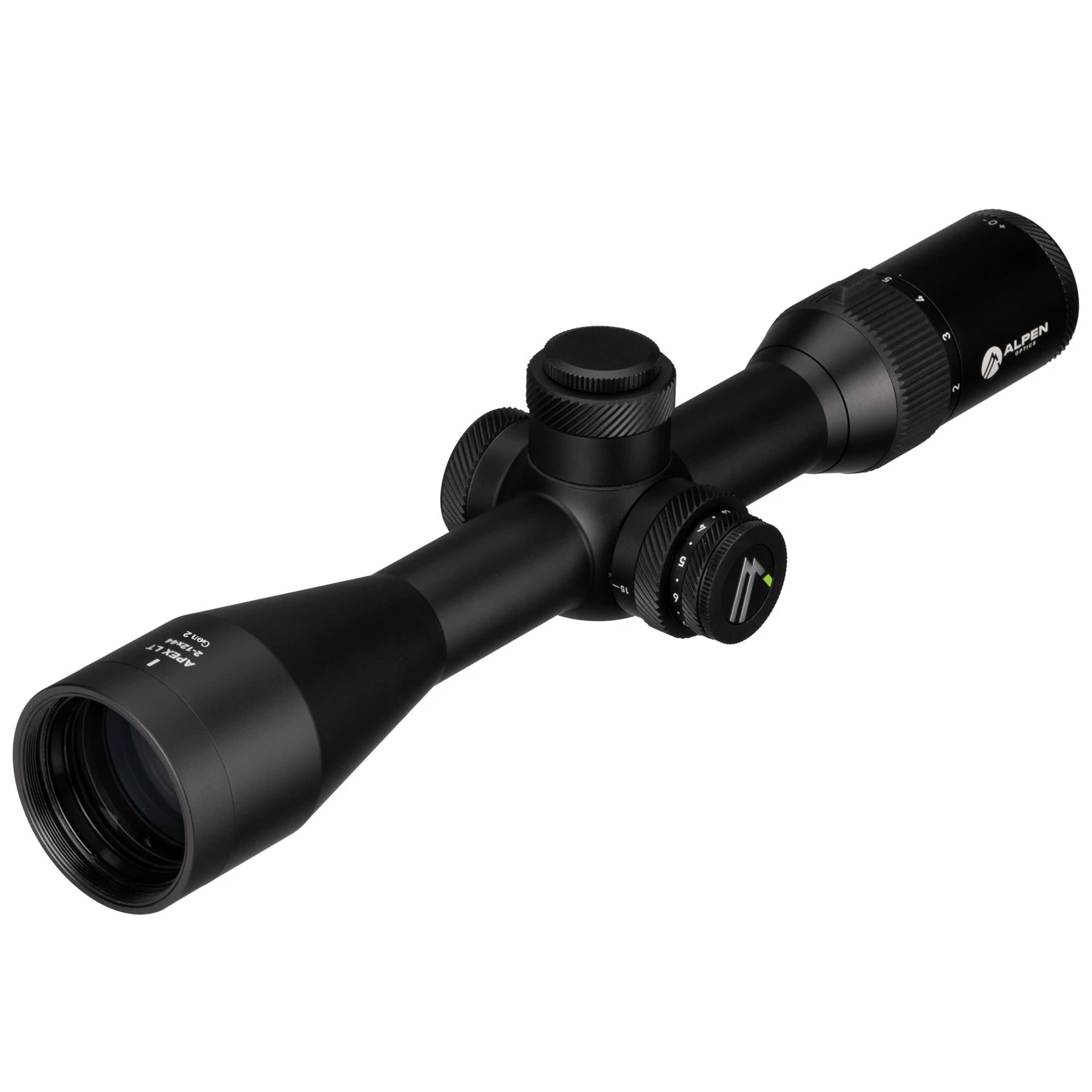 Alpen Optics Apex LT 2-12x44 A4 Gen 2 seitlich vorne