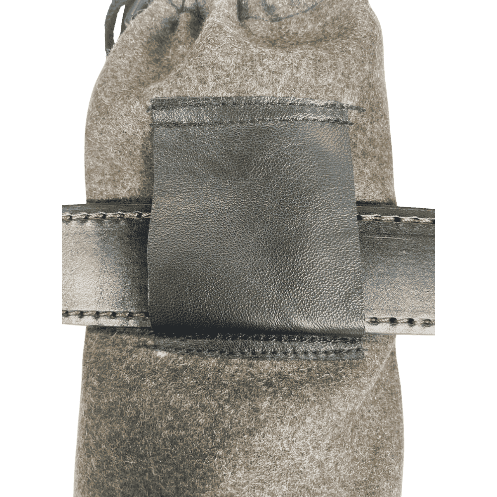 Hedlund Lodenbeutel hoch braun Schlaufe