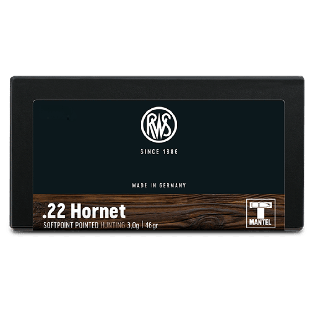 RWS .22 Hornet TMS 3,0g/46grs. - 20 Stk.