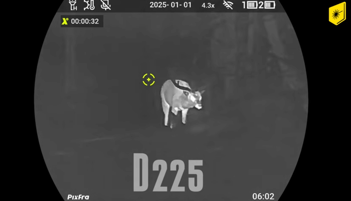 Pixfra Draco D225 Revieraufnahme 