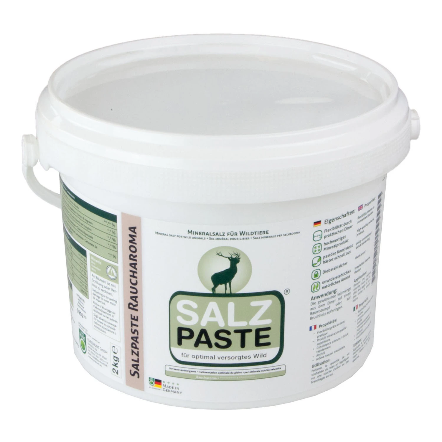 Eurohunt Salzpaste 2kg Raucharoma