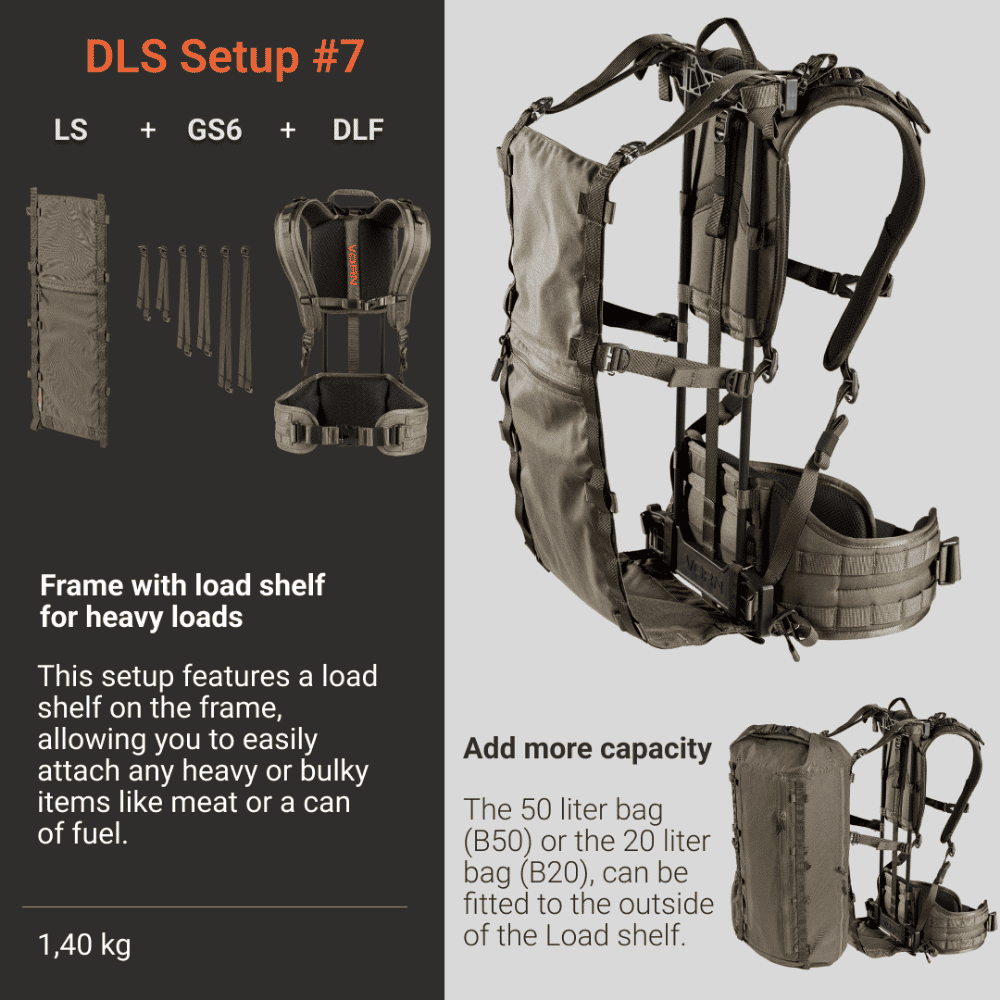 Vorn GS6 Riemen mit Schnalle Setup #7