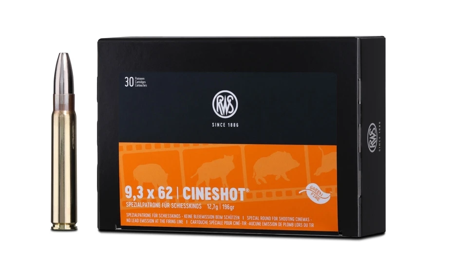 RWS 9,3x62 Cineshot 12,7g/196grs. - 30 Stk.