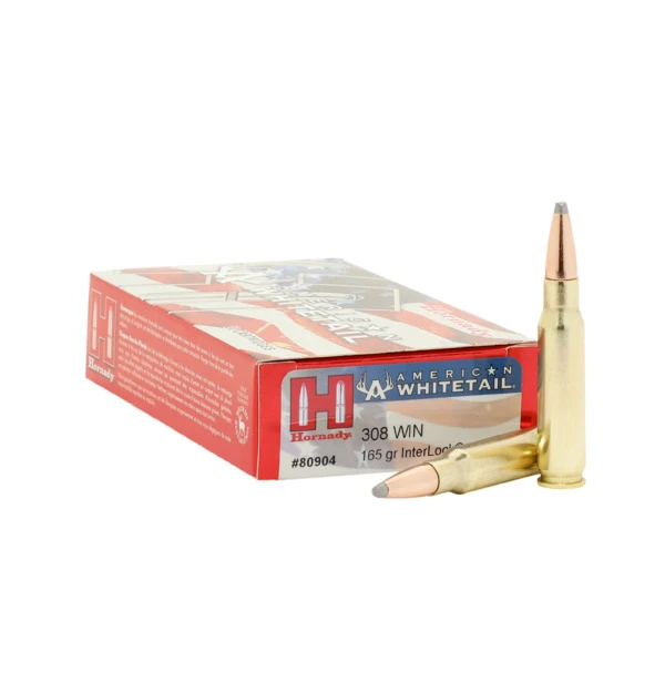 Hornady .308 Win. Interlock SP 10,7g/165grs. - 20 Stk.