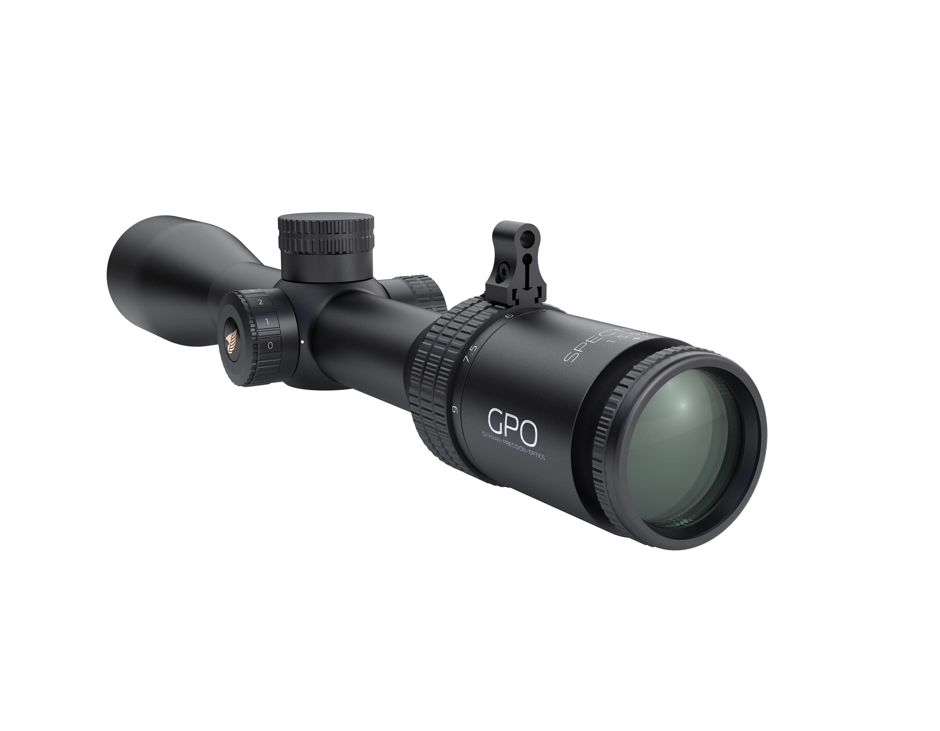 German Precision Optics Spectra 6x 1,5-9x44i seitlich German Precision Optics Spectra 6x 1,5-9x44i seitlich