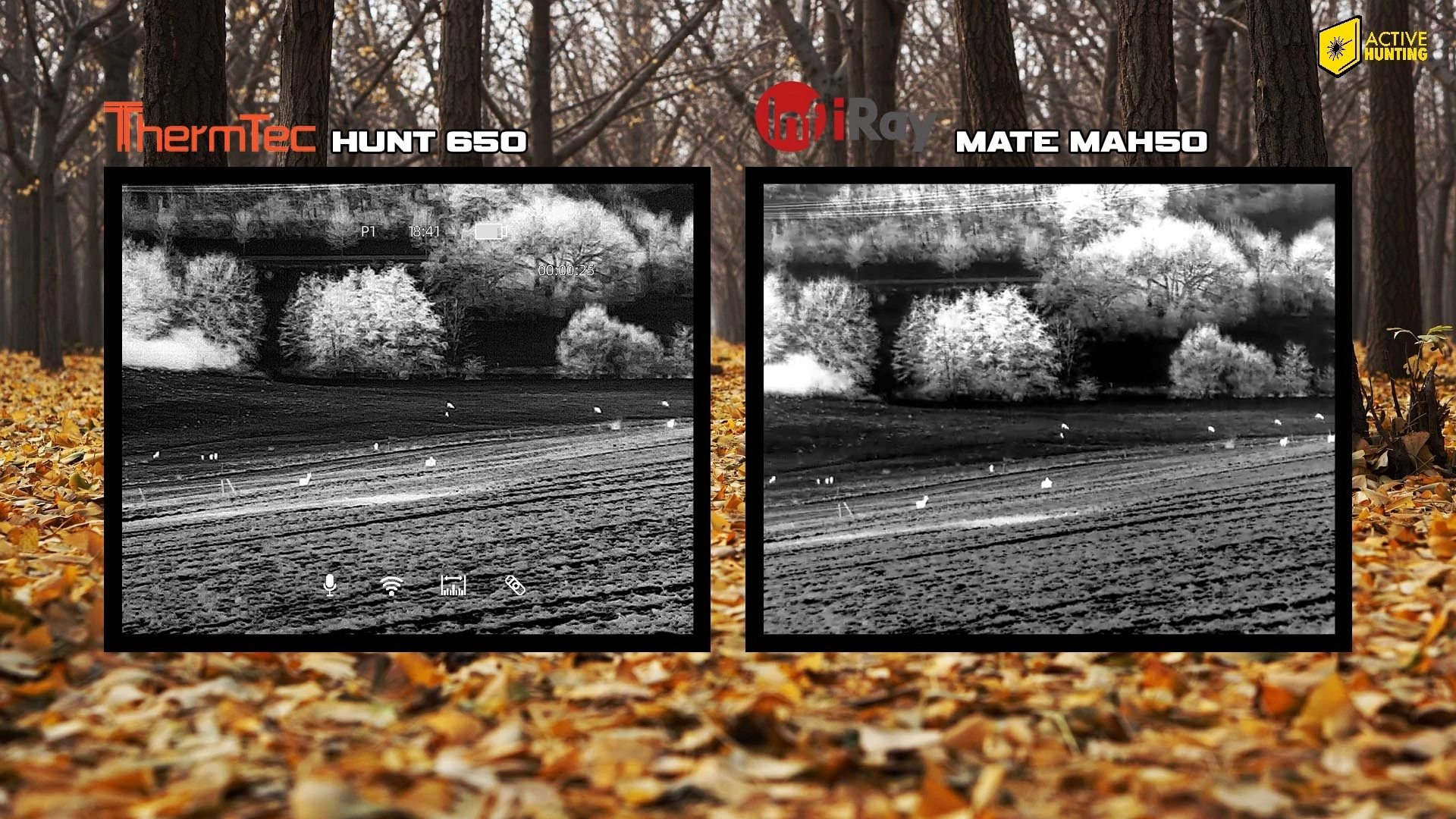 Thermtec Hunt 650 und Infiray Mate MAH50 Aufnahmen Vergleich 3