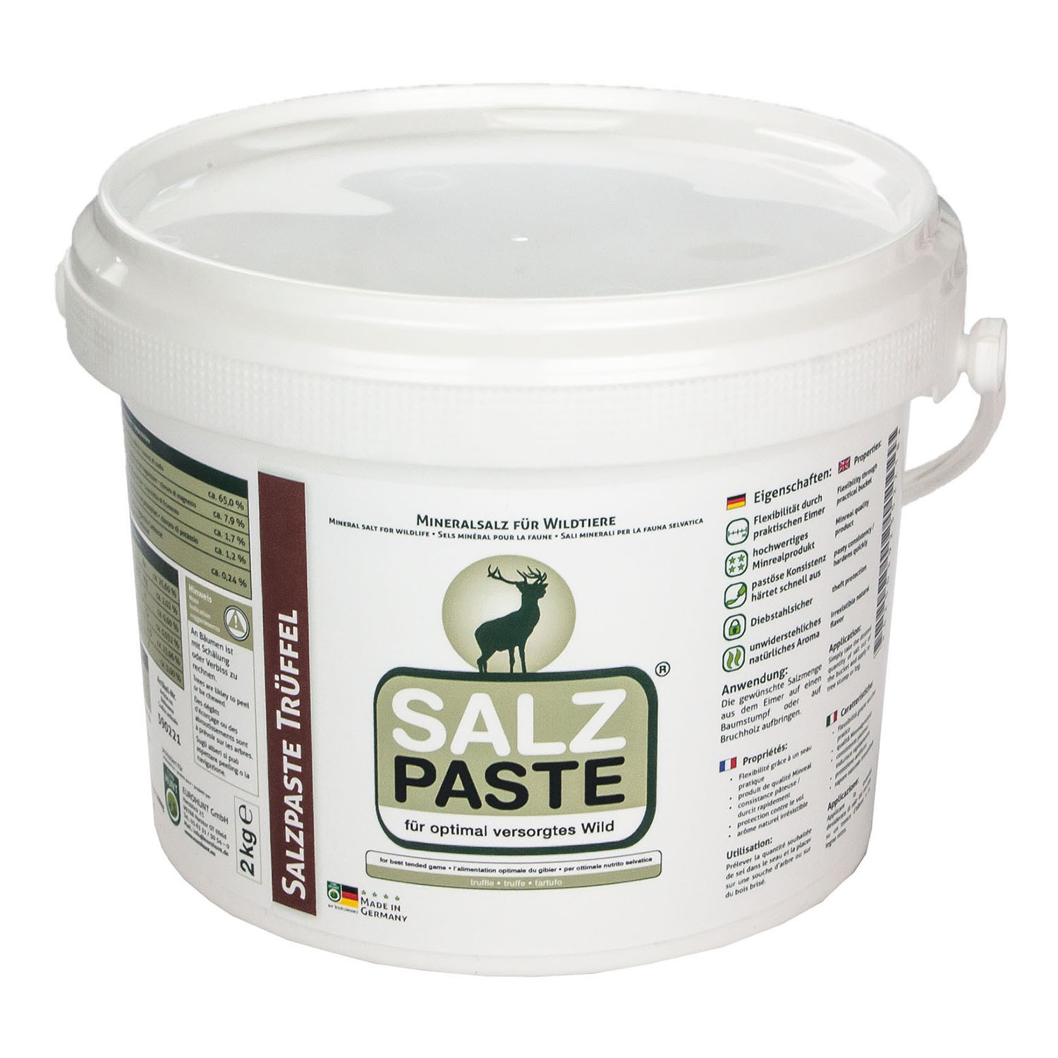 Eurohunt Salzpaste 2kg Trüffel