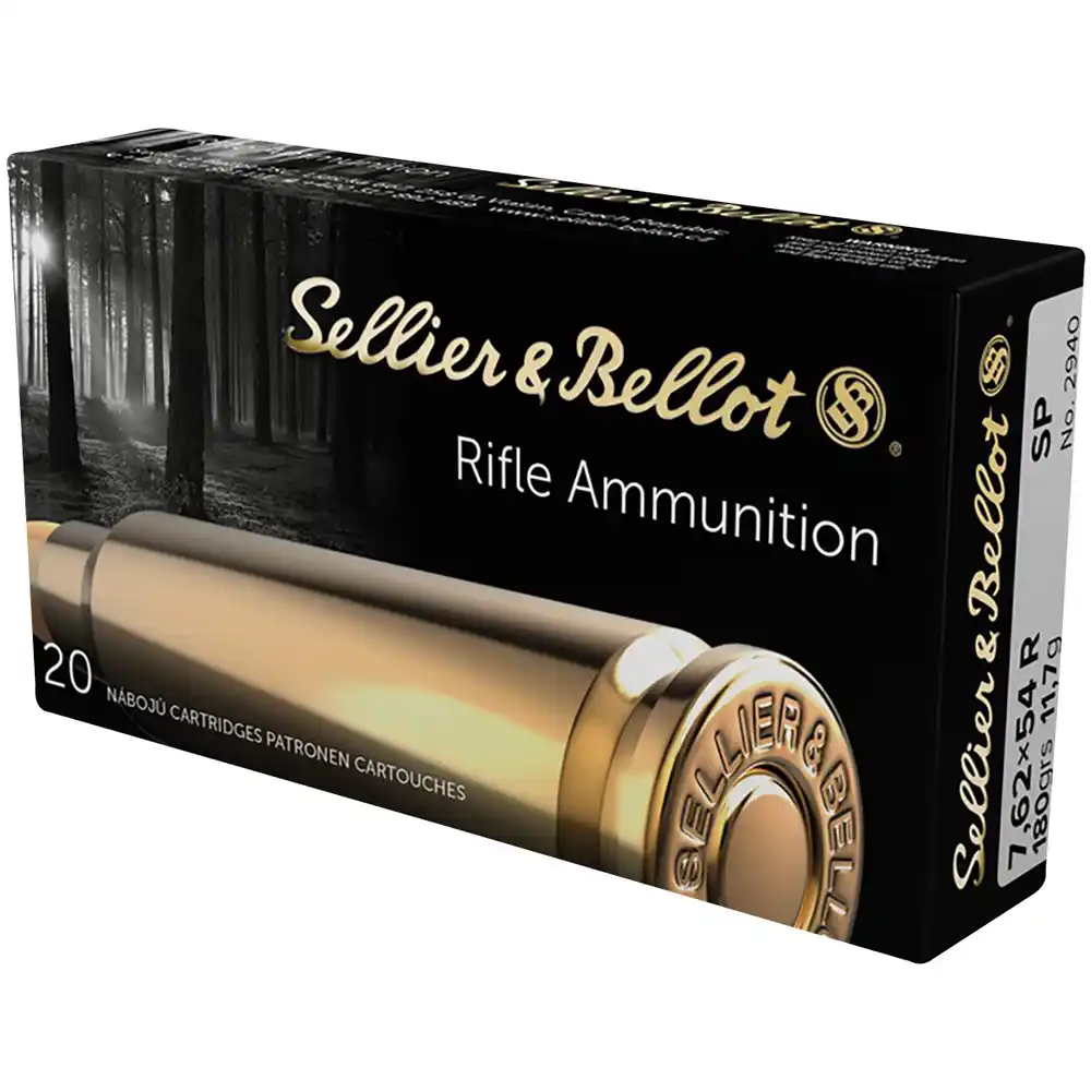 Sellier & Bellot 7,62x54 R Teilmantel SP 11,7g/180grs. - 20 Stk.