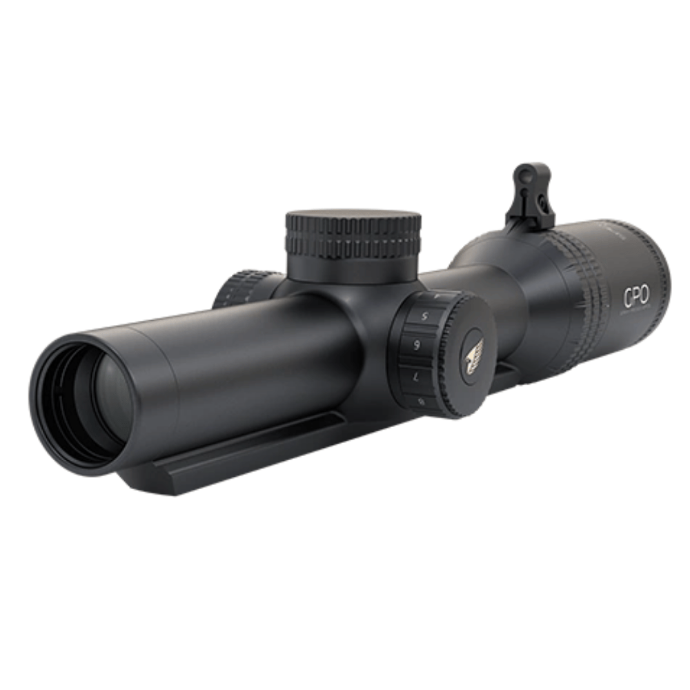 GPO Spectra 8x 1-8x24i mit Schiene seitlich vorne