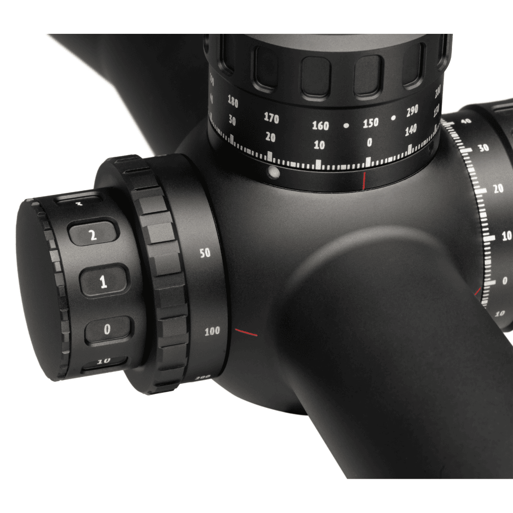 Minox RS-4 6-24x50 LR Verstelltürme Nahaufnahme