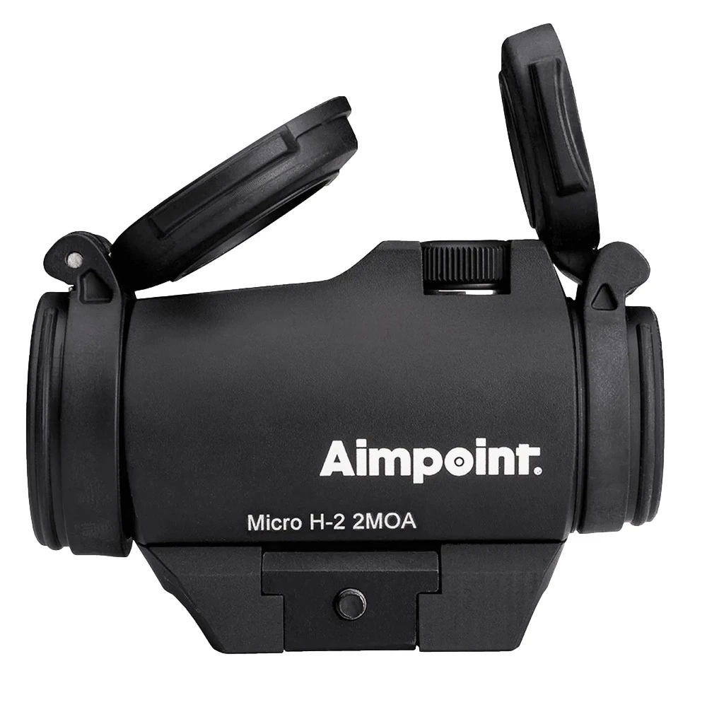 Aimpoint Micro H2 2 MOA - Rotpunktvisier Picatinny links