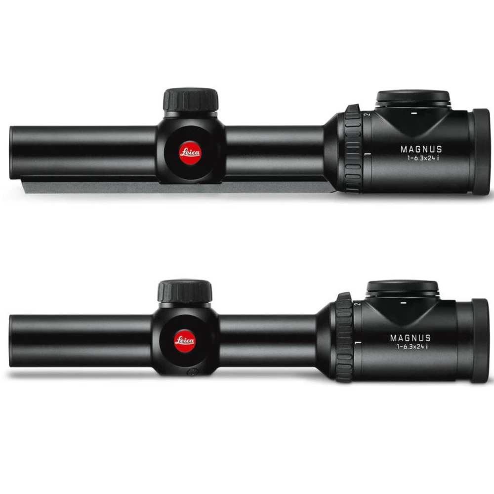 Leica Magnus 1-6,3x24i Seitenansicht Leica Magnus 1-6,3x24i Seitenansicht