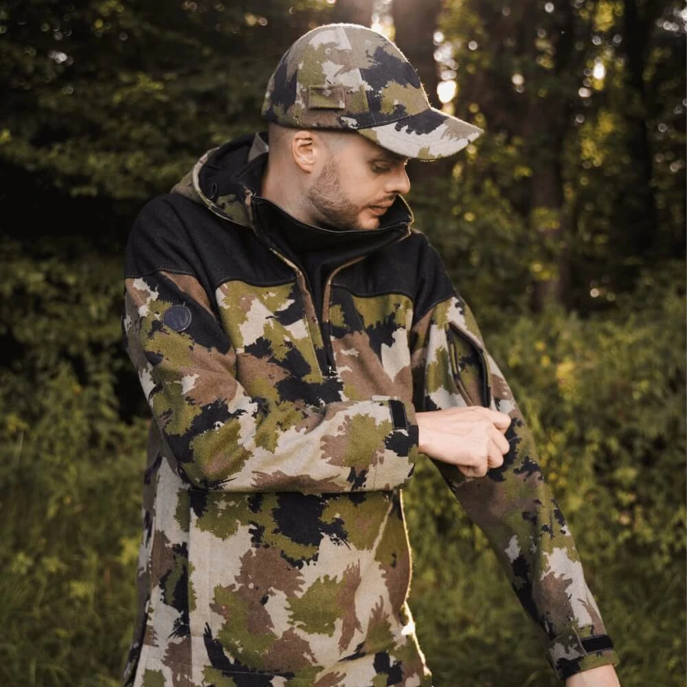 Hedlund Gotland Pro Grey Lodenanorak Ärmeltasche